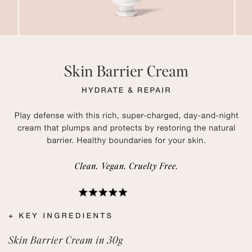 Jouer Skin Barrier Cream - Picture 2 of 6